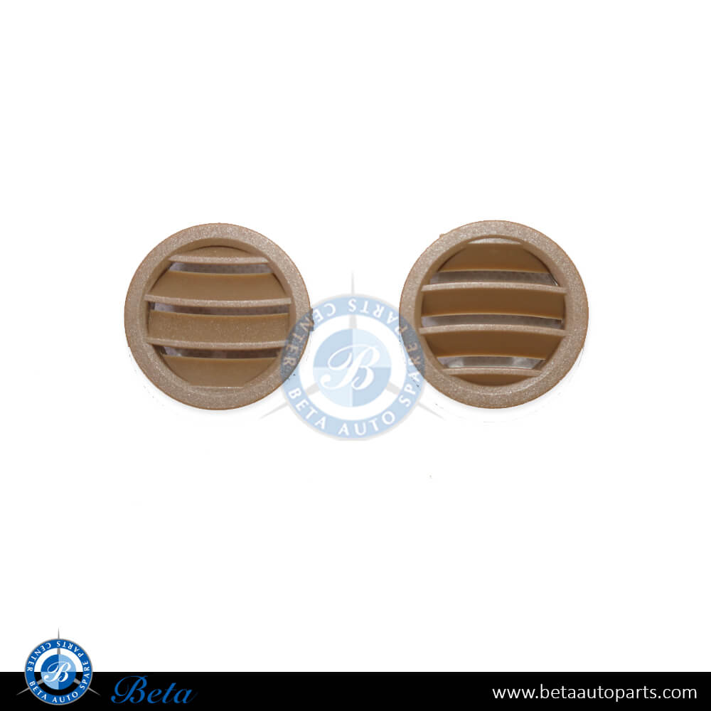 Front Console A/C Vent Grille Cover 2 PCS Deep Yellow for Mercedes C-Class W204 2008-2014 models, Part Number 2046806787 / 2046806887 Front Console A/C Vent Grille Cover 2 PCS Deep Yellow for Mercedes C-Class W204 2008-2014 models, Part Number 2046806787 / 2046806887